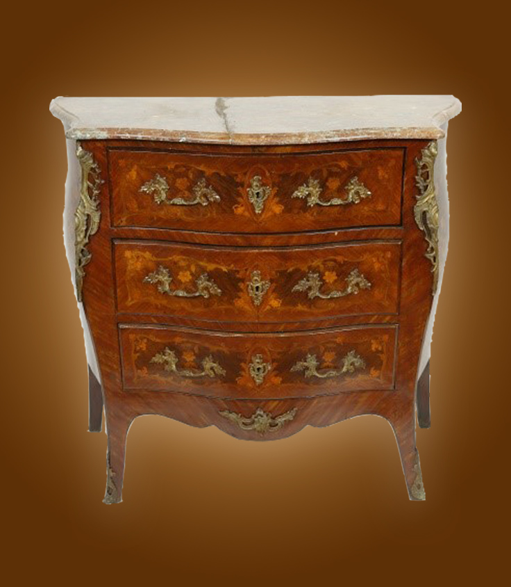 Tủ Bombee Commode phong cách Louis XVI