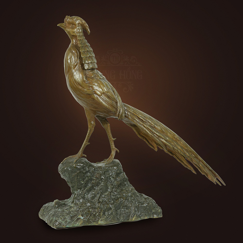 Tượng Chim trĩ - một kiệt tác của Moigniez, thế kỷ XIX